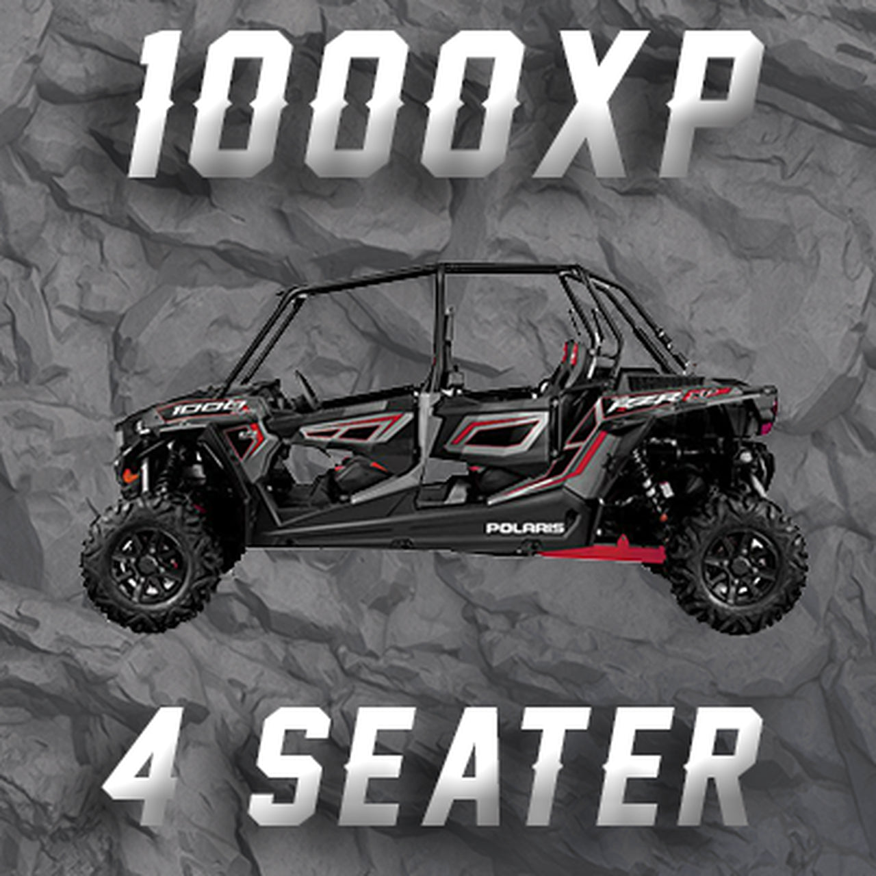 POLARIS RZR 1000 XP 4 SEATER (w/Walker Evans Shocks) TENDER SPRING SWAP KIT (2017 + Fronts Backordered till 7/30)