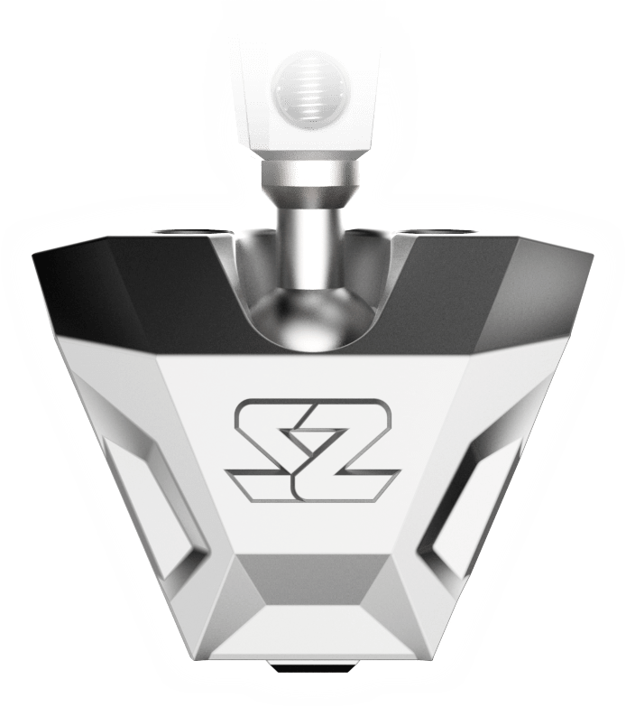 Seizmik Halo-RA CAST Rearview Mirror with Cast Aluminum Bezel – 1.75″ Round Tube (In Store).