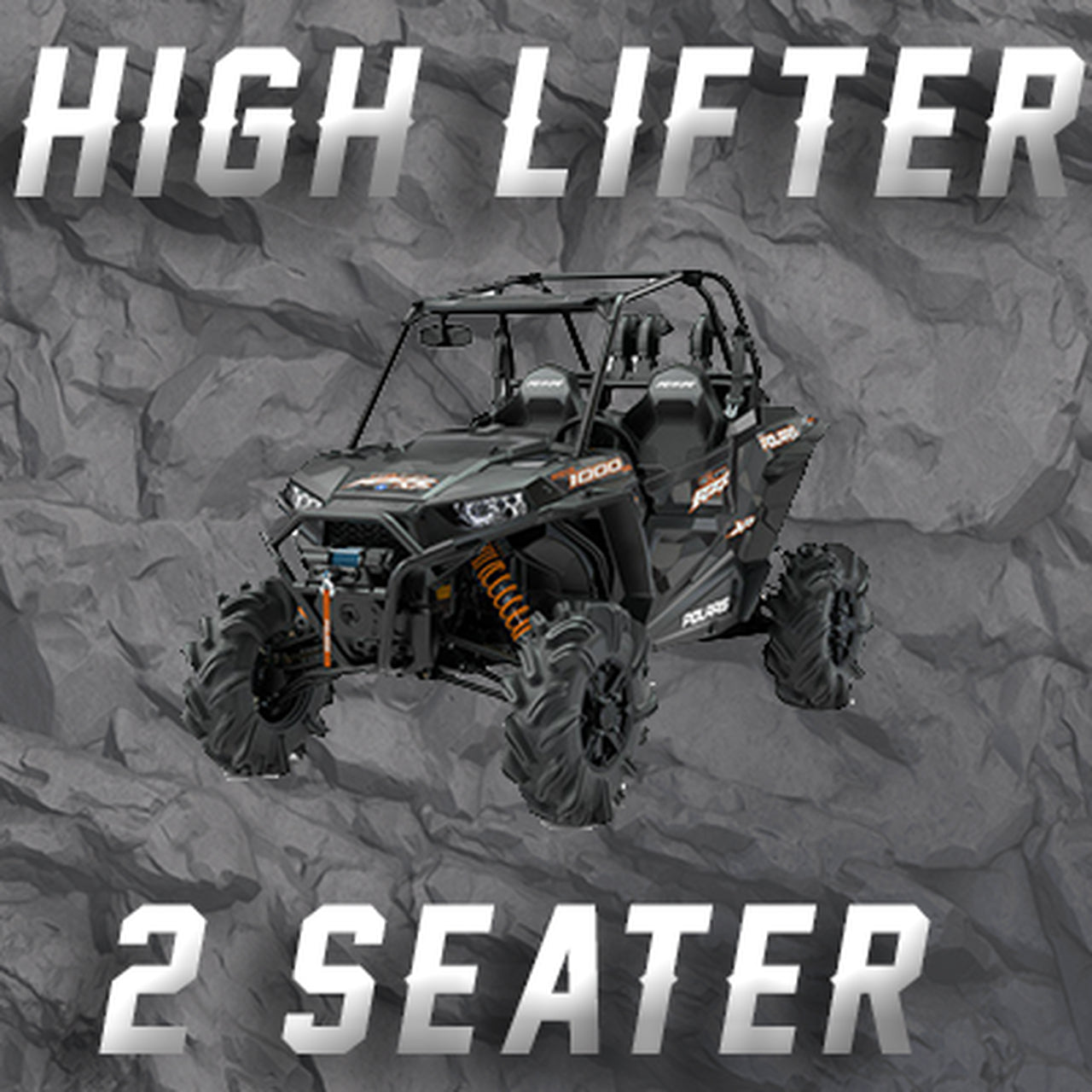 POLARIS 2 SEAT RZR HIGHLIFTER (RZR MODEL) TENDER SPRING SWAP KIT 2014+