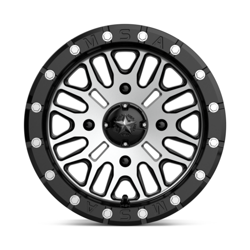 MSA M37 Brute Beadlock Black Machined.