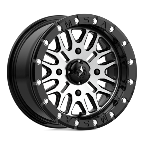 MSA M37 Brute Beadlock Black Machined.