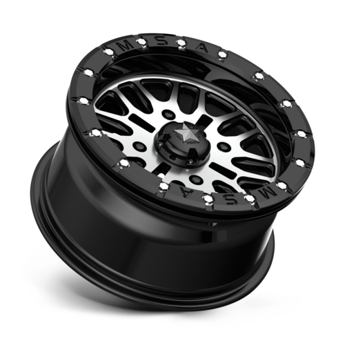 MSA M37 Brute Beadlock Black Machined.