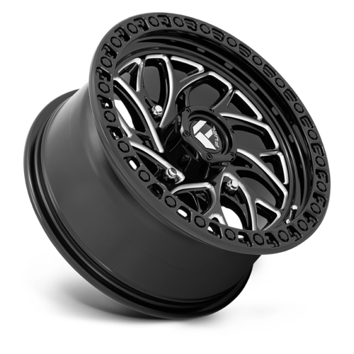 Fuel Runner UTV Simulated Beadlock Black Milled.