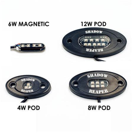 Infinite Offroad UTV - RGB+W Rock Light Kit.