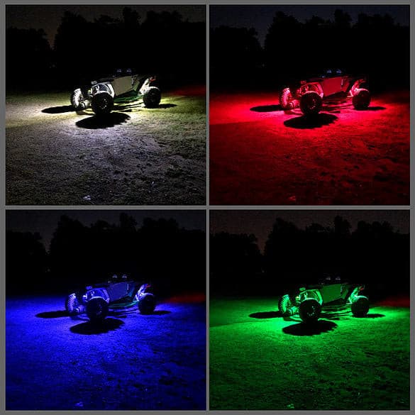 Infinite Offroad UTV - RGB+W Rock Light Kit.