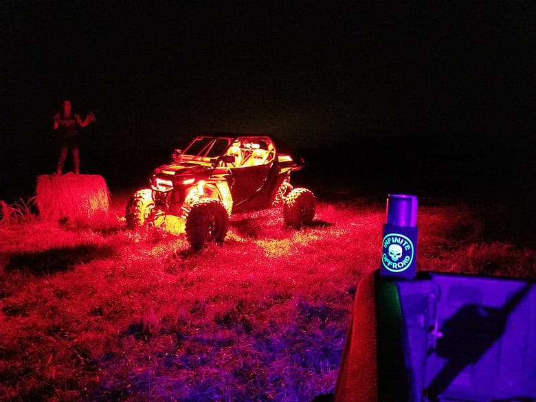 Infinite Offroad UTV - RGB+W Rock Light Kit.