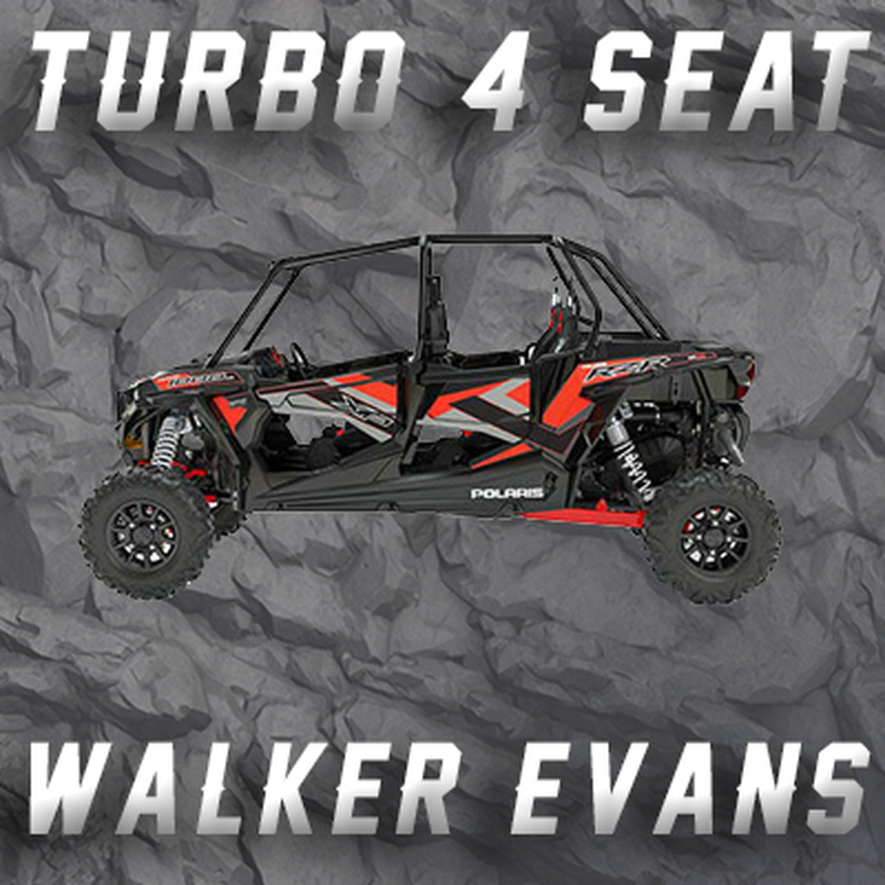 POLARIS RZR TURBO - 4 SEATER WALKER EVANS TENDER SPRING SWAP KIT (Fronts Backordered till 7/30)