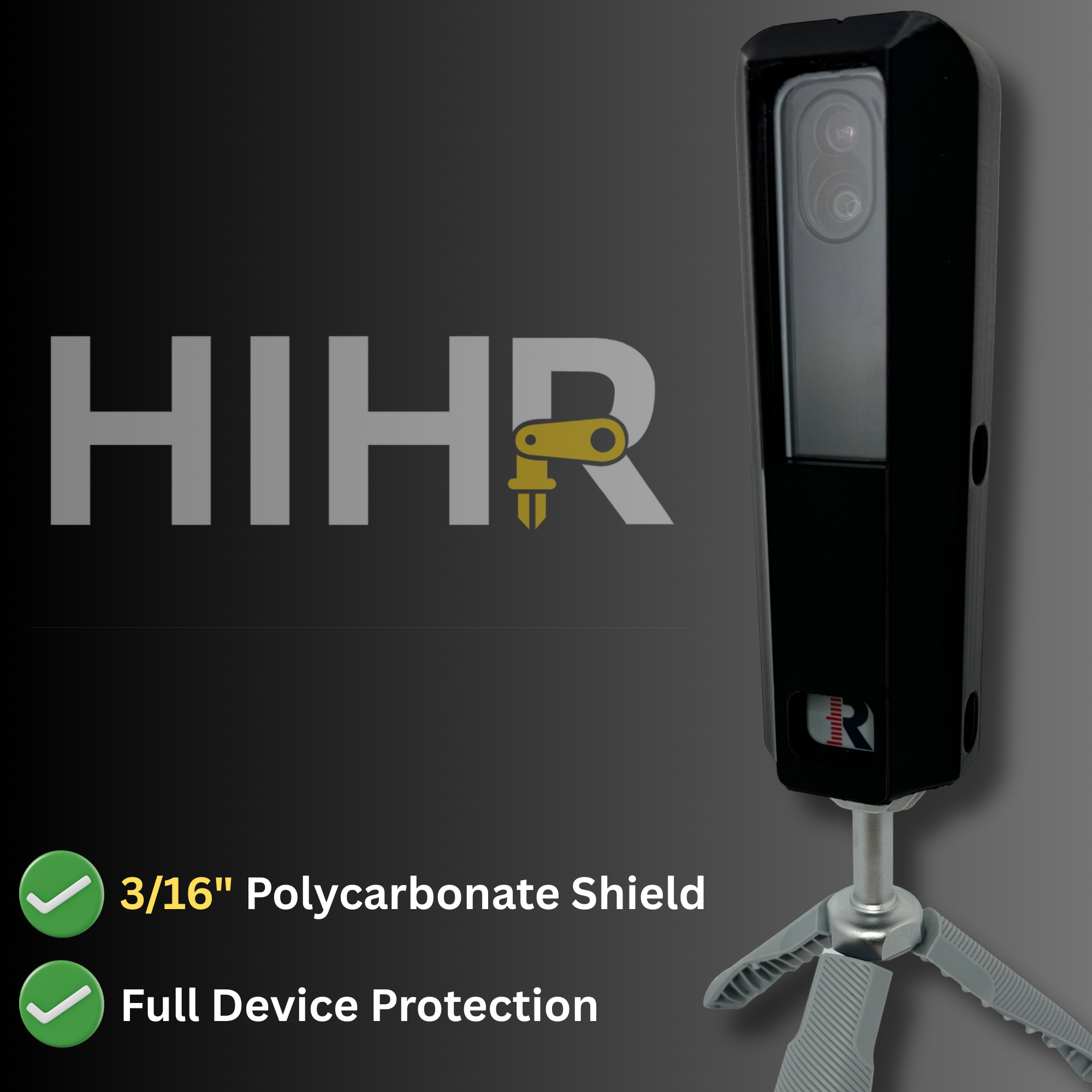 Protective Case for Rapsodo MLM2Pro - ABS Case With 3/16” Polycarbonate Shield