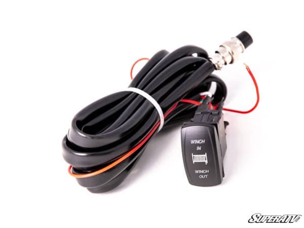 SuperATV 6000 LB. UTV/ATV Winch (With Wireless Remote & Synthetic Rope).