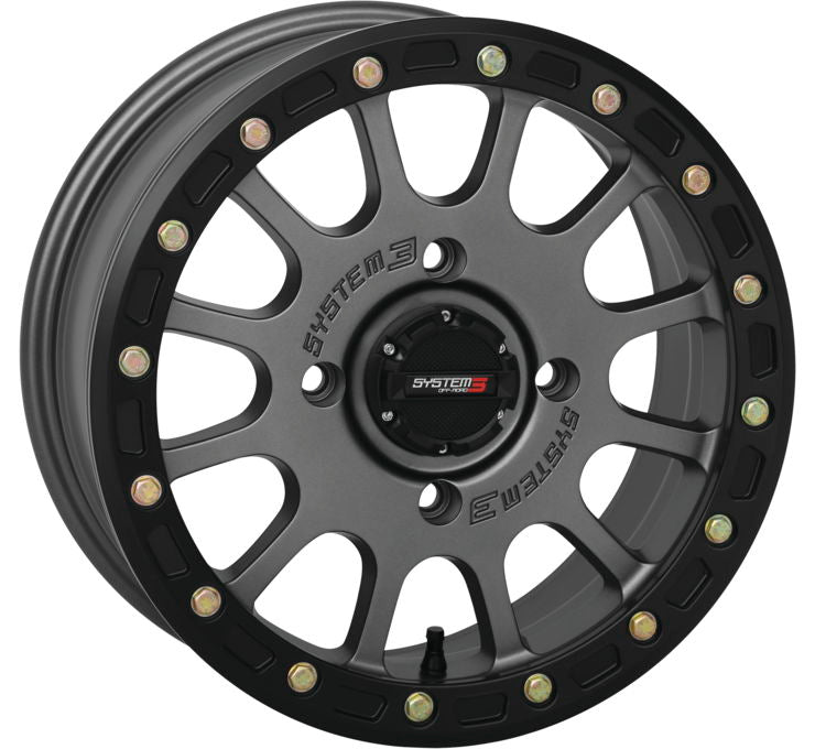 SB-5 Beadlock Wheels SB-5 15X7 4/156 5+2 SBL GRY