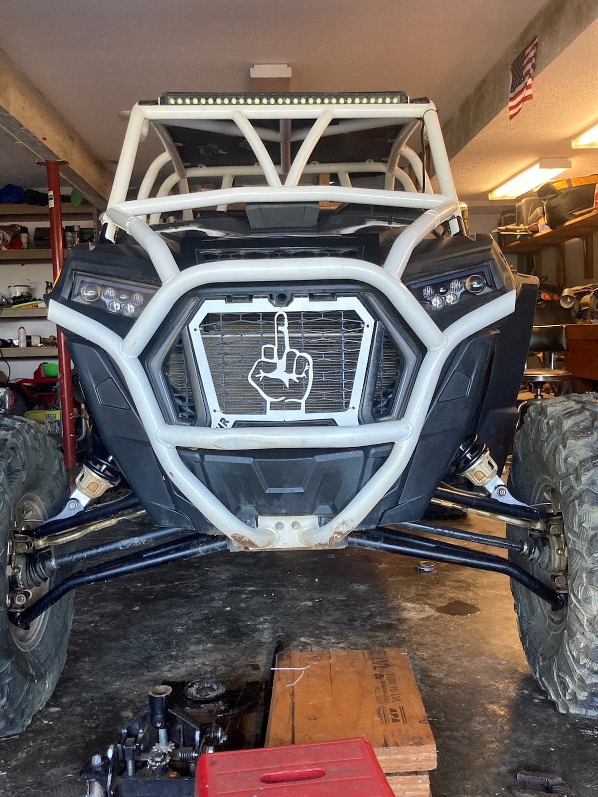 Middle Finger Custom Grill(Polaris).