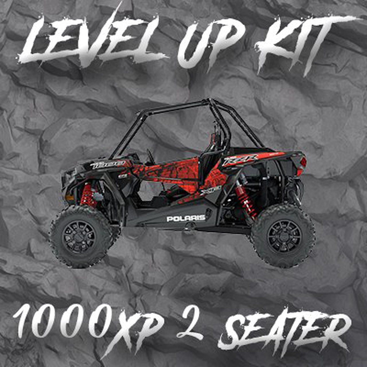 Polaris RZR 2 Seat 1000XP "Level Up" Tender Swap Kit (2014+)