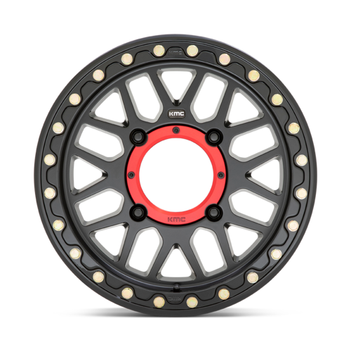 KMC KS235 Grenade Beadlock Satin Black.