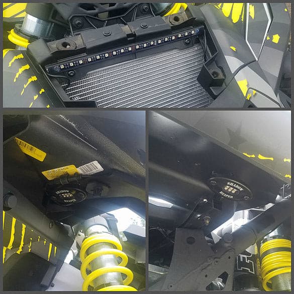 Infinite Offroad UTV - RGB+W Rock Light Kit.