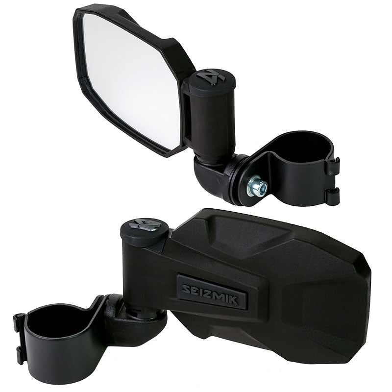 Seizmik Strike Side View Mirror (Pair – ABS) – 1.75″ Round