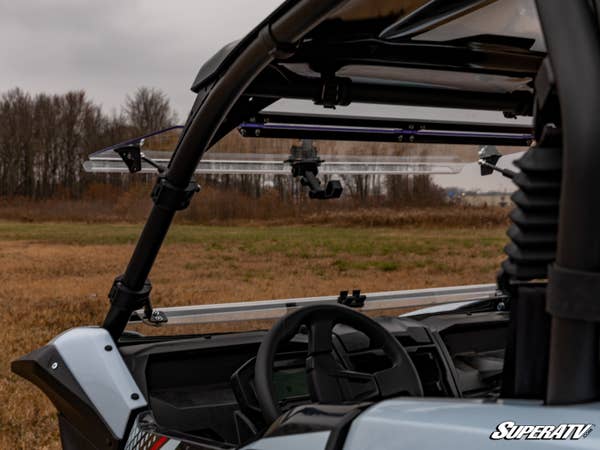 SuperATV KAWASAKI TERYX KRX 1000 FLIP WINDSHIELD