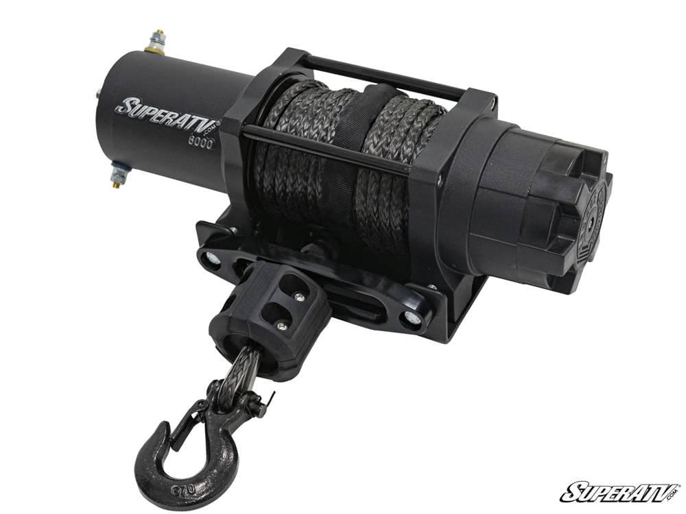 SuperATV 6000 LB. UTV/ATV Winch (With Wireless Remote & Synthetic Rope).