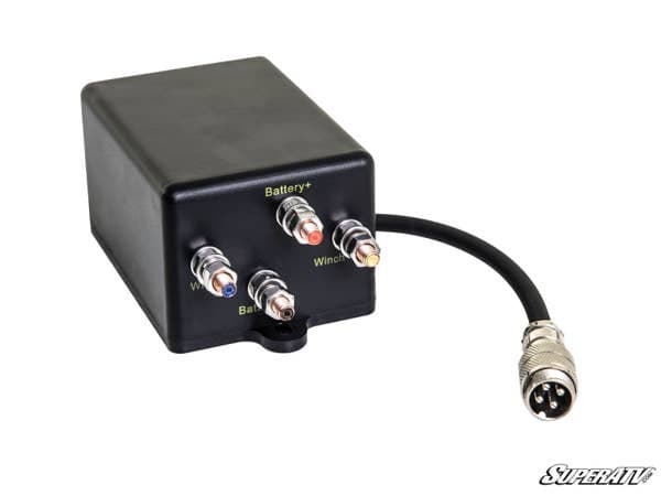 SuperATV 6000 LB. UTV/ATV Winch (With Wireless Remote & Synthetic Rope).